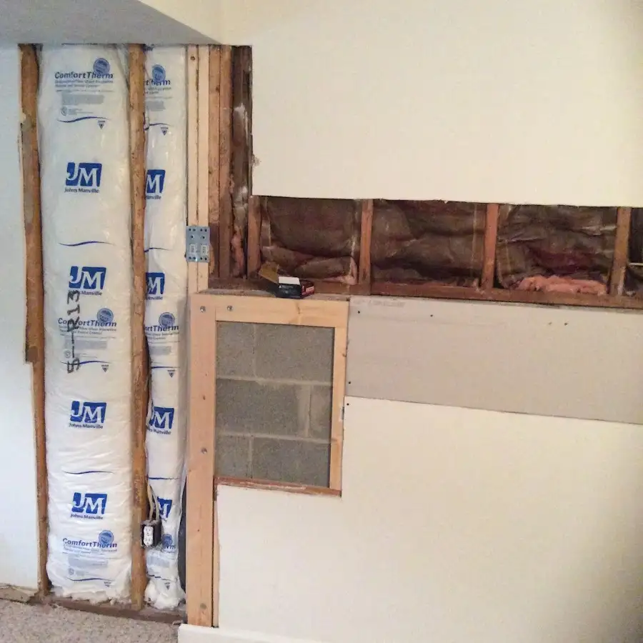 Wall insulation replacement during Contents Cleaning & Restoration in Harrodsburg